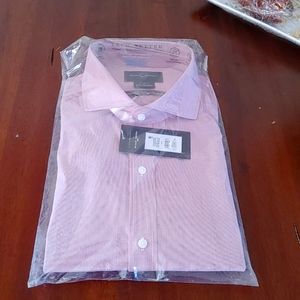 Slim Fit No Iron XL Mens Dress Shirt (Pink Purple)